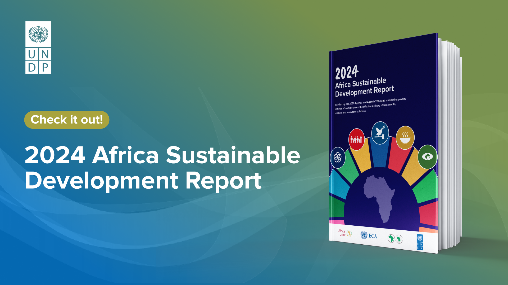 Africa Sustainable Development Report cover