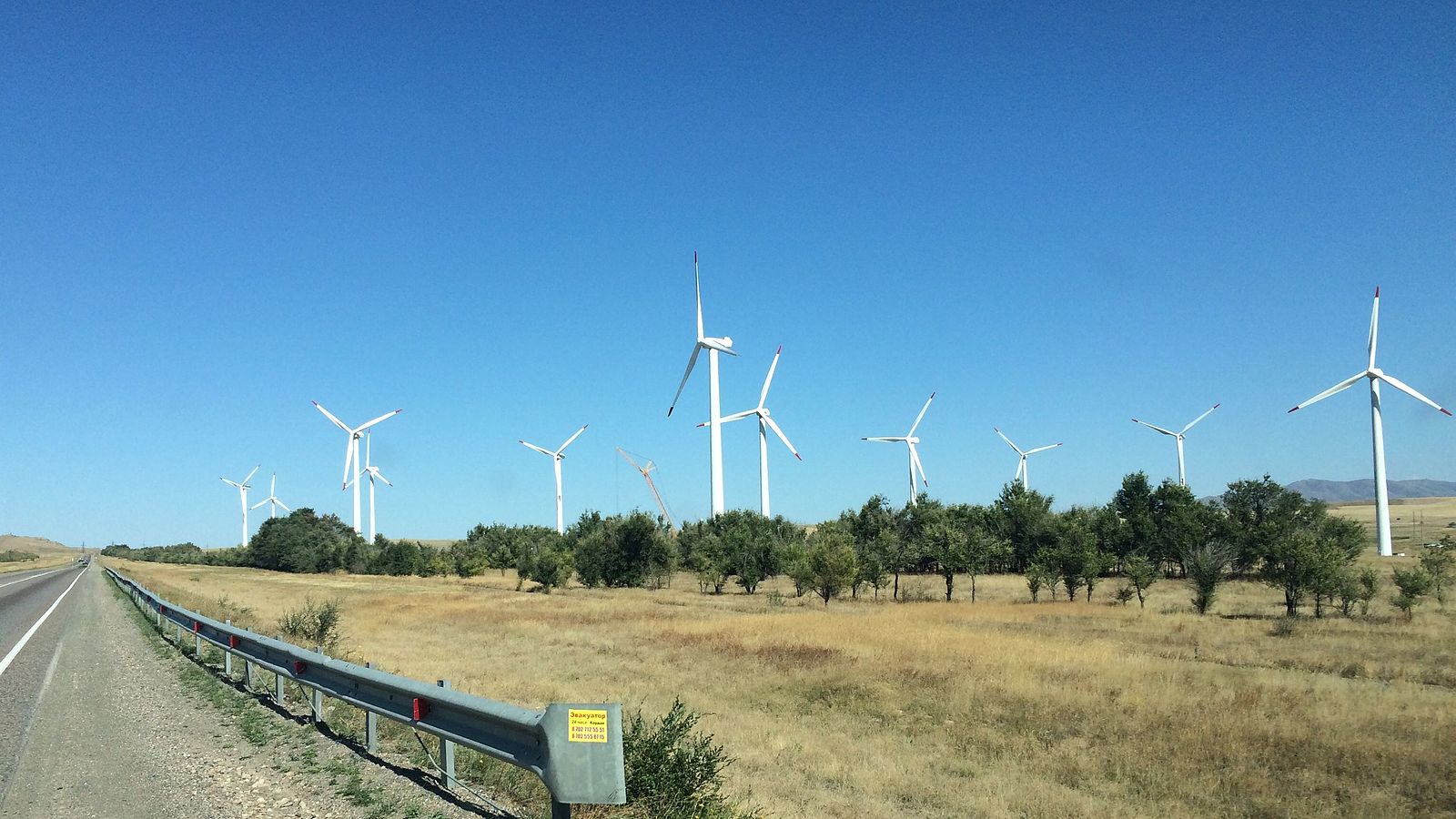 wind turbines