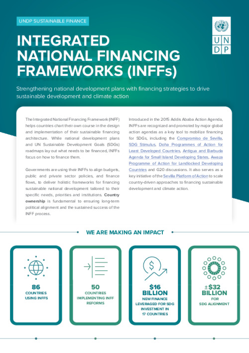 Integrated National Financing Framework (INFF) Brochure